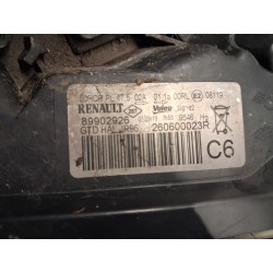Recambio de faro izquierdo para renault scénic iii (jz0/1_) 1.5 dci referencia OEM IAM 260600023R 89902926 