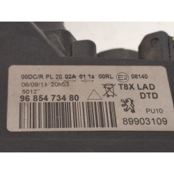 Right headlight Peugeot 3008 I monospace (0U_) | Becerril Scrap Yard