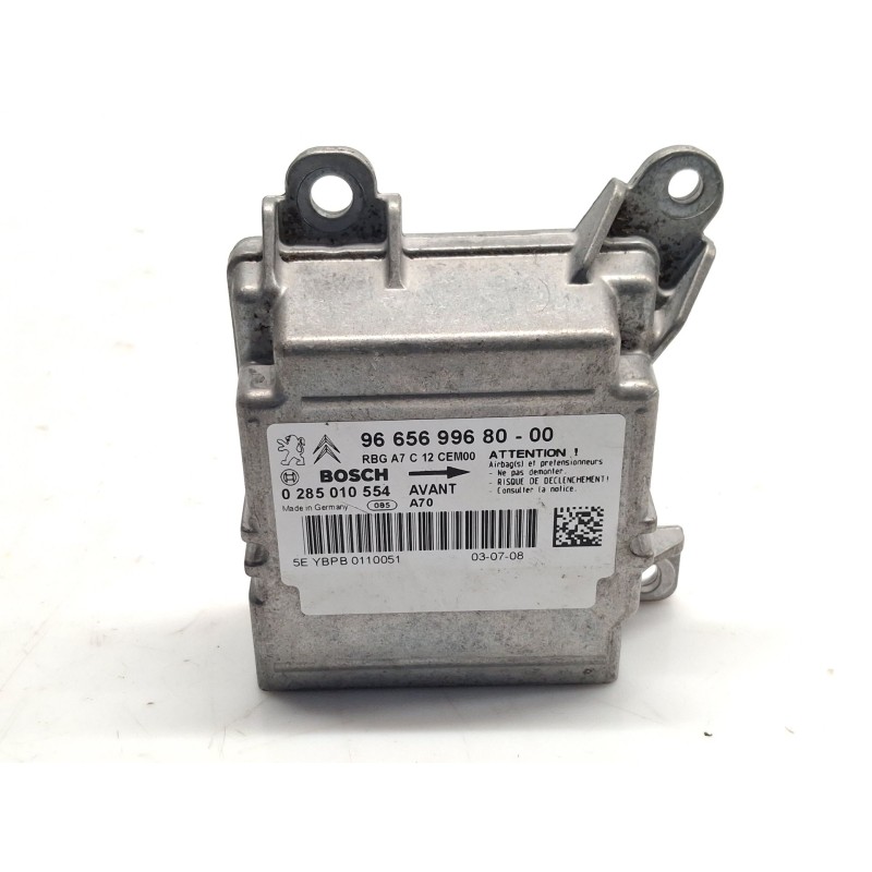 Recambio de centralita airbag para peugeot 207/207+ (wa_, wc_) 1.4 referencia OEM IAM 9665699680 0285010554 
