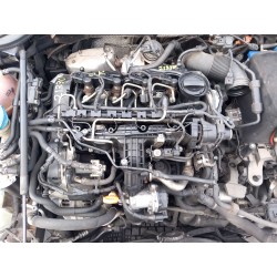 Parts breakdown for Volkswagen golf VI (5K1) 1.6 TDI Diesel of the year 2010 with engine CAY