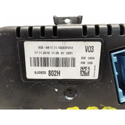 Recambio de cuadro instrumentos para seat ibiza iv (6j5, 6p1) 1.6 tdi referencia OEM IAM 6J0920802H  A2C53387160