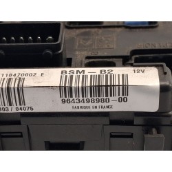 Recambio de bsm para peugeot partner monospace (5_, g_) 1.9 d referencia OEM IAM 9643498980  