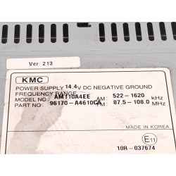 Sistema audio / radio CD 96170A4610CA AM110A4EE | Becerril Scrap Yard