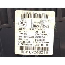 Tableau de bord BMW 1 (E87) | Desguace Becerril