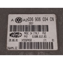 Unité de commande moteur (UCE) Volkswagen Golf IV (1J1) | Desguace Becerril