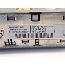 Recambio de sistema audio / radio cd para peugeot 307 (3a/c) 1.6 16v referencia OEM IAM 7645038392  