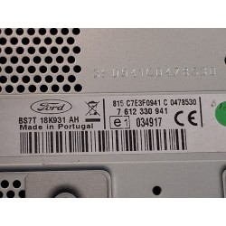 Recambio de sistema audio / radio cd para ford mondeo iv turnier (ba7) 2.0 tdci referencia OEM IAM BS7T18K931AH  7612330941