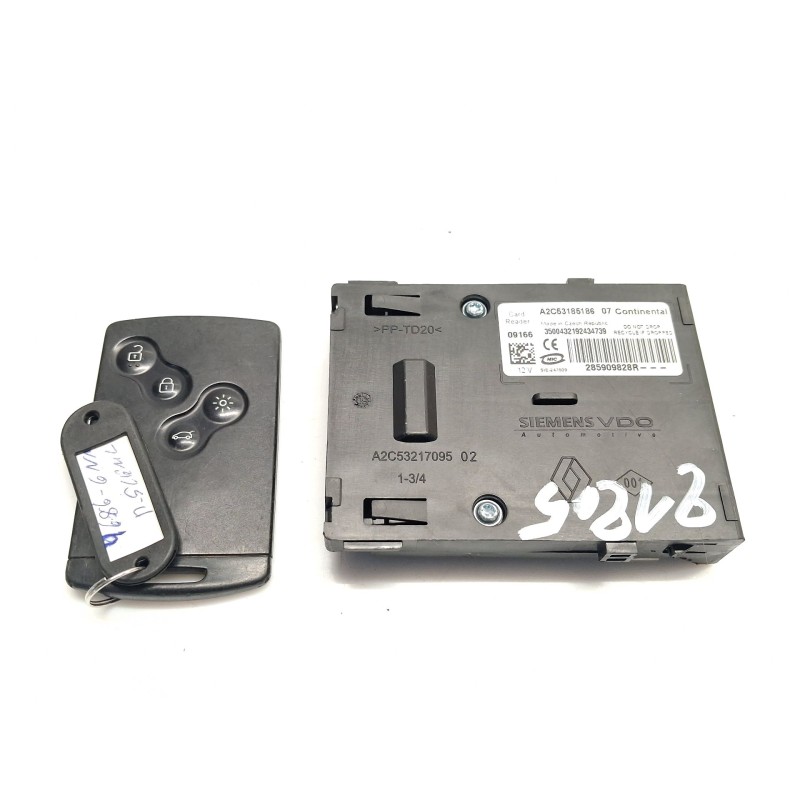 Recambio de tarjetero para renault scénic iii (jz0/1_) 1.5 dci referencia OEM IAM 285909828R  A2C53185186