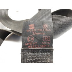 Recambio de cinturón seguridad delantero derecho para seat leon (1p1) 1.9 tdi referencia OEM IAM 1P0857706A  