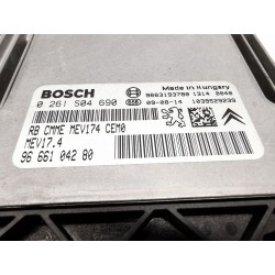 Recambio de centralita motor uce para citroën c4 picasso i monospace (ud_) 1.6 vti 120 referencia OEM IAM 9666104280 0261S04690 