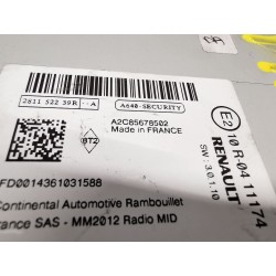 نظام صوت / راديو سي دي Renault Captur I (J5_, H5_) | Desguace Becerril