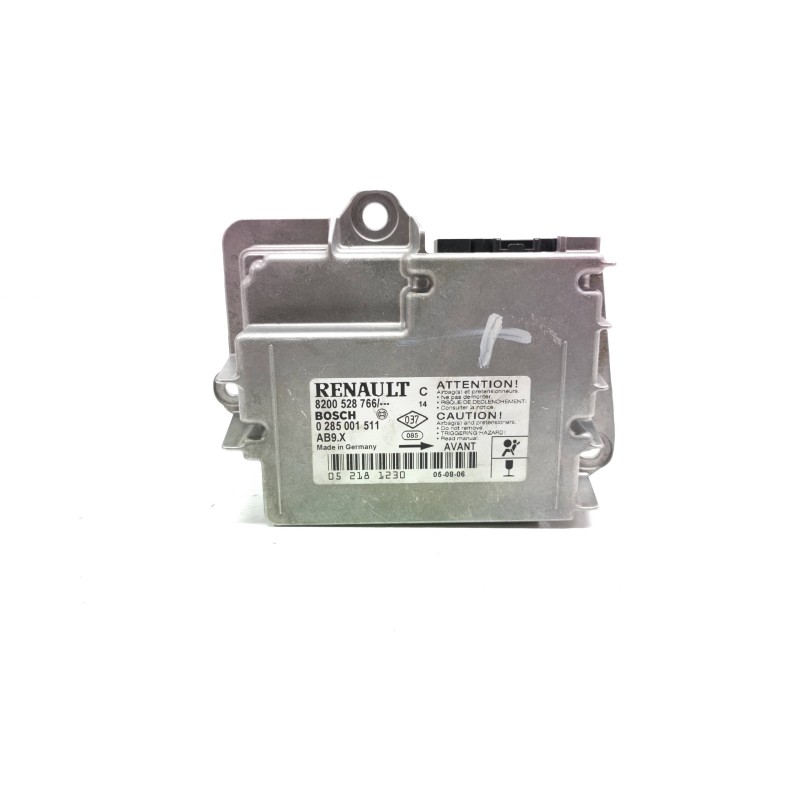Recambio de centralita airbag para renault clio iii confort dynamique referencia OEM IAM 8200528766 0285001511 Recambio de centralita airbag para renault clio iii confort dynamique referencia OEM IAM 8200528766 0285001511