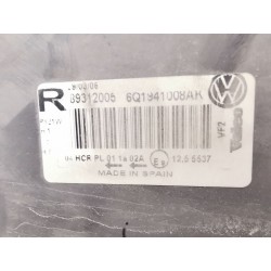 Right headlight Volkswagen Polo IV (9N_, 9A_) | Becerril Scrap Yard