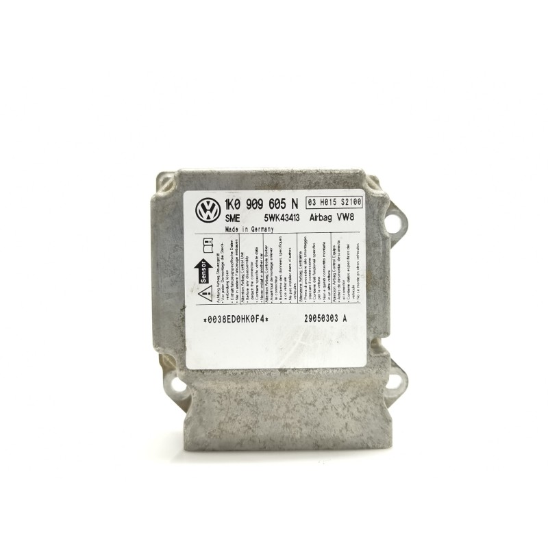 Recambio de centralita airbag para volkswagen golf plus (5m1) highline referencia OEM IAM 1K0909605N Recambio de centralita airbag para volkswagen golf plus (5m1) highline referencia OEM IAM 1K0909605N
