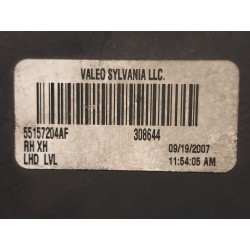 Left rear fog light Jeep Commander van (xh) | Becerril Scrap Yard