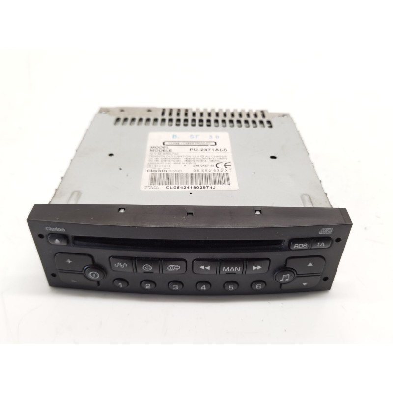 Recambio de sistema audio / radio cd para citroën c2 (jm_) 1.4 hdi referencia OEM IAM 96552632XT  