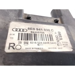 Feu arrière antibrouillard droit Audi A4 B6 avant (8E5) | Desguace Becerril