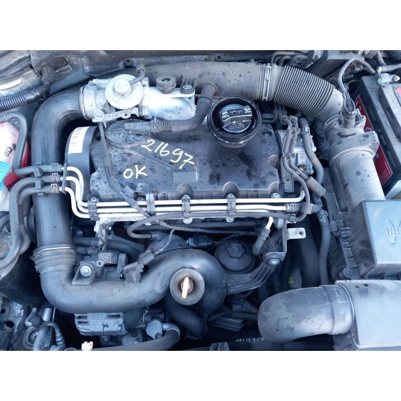 Recambio de despiece motor para seat leon (1p1) 1.9 tdi referencia OEM IAM BXF  