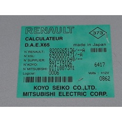 قطعة غيار COM 2000 (وحدة مفاتيح عمود التوجيه) Renault Clio II (BB_, CB_) | Desguace Becerril