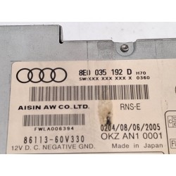 نظام صوت / راديو سي دي Audi A4 B7 avant (8ED) | Desguace Becerril