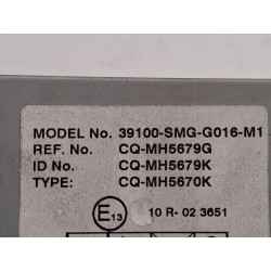 نظام صوت / راديو سي دي Honda CIVIC VIII hatchback (fn, fk) | Desguace Becerril