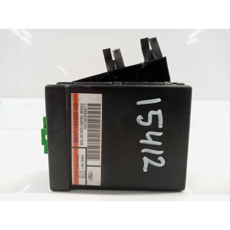 Recambio de centralita inmovilizador para ford fiesta berlina básico referencia OEM IAM 98AP19A366AB 98AP19A366AB Recambio de centralita inmovilizador para ford fiesta berlina básico referencia OEM IAM 98AP19A366AB 98AP19A366AB