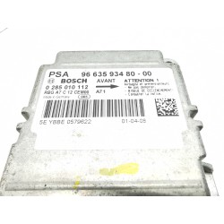 Recambio de centralita airbag para peugeot 207 sw (wk_) 1.4 16v referencia OEM IAM 9663593480 0285010112 