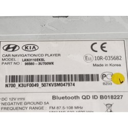 Recambio de sistema audio / radio cd para kia sportage iii (sl) 1.7 crdi referencia OEM IAM 965603U700WK  LAN3110EKSL