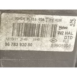 Feu arrière antibrouillard droit Peugeot 508 I (8D_) | Desguace Becerril