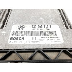Engine control unit (ECU) Volkswagen Golf V (1K1) | Becerril Scrap Yard