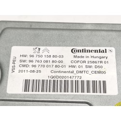 Start / stop control unit Peugeot 508 I (8D_) | Becerril Scrap Yard