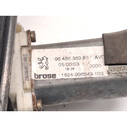 Recambio de elevalunas delantero derecho para peugeot 206 cc (2d) 1.6 hdi 110 referencia OEM IAM 9648636980  