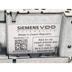 Recambio de sistema audio / radio cd para peugeot 207/207+ (wa_, wc_) 1.6 hdi referencia OEM IAM 96613826XT  