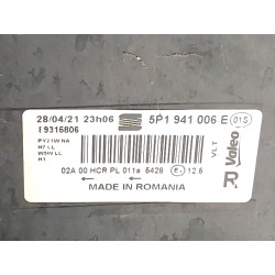 المصباح الضبابي الخلفي الأيمن Seat Leon (1P1) | Desguace Becerril