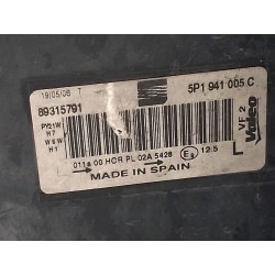 Fanale posteriore sinistro Seat Leon (1P1) | Desguace Becerril