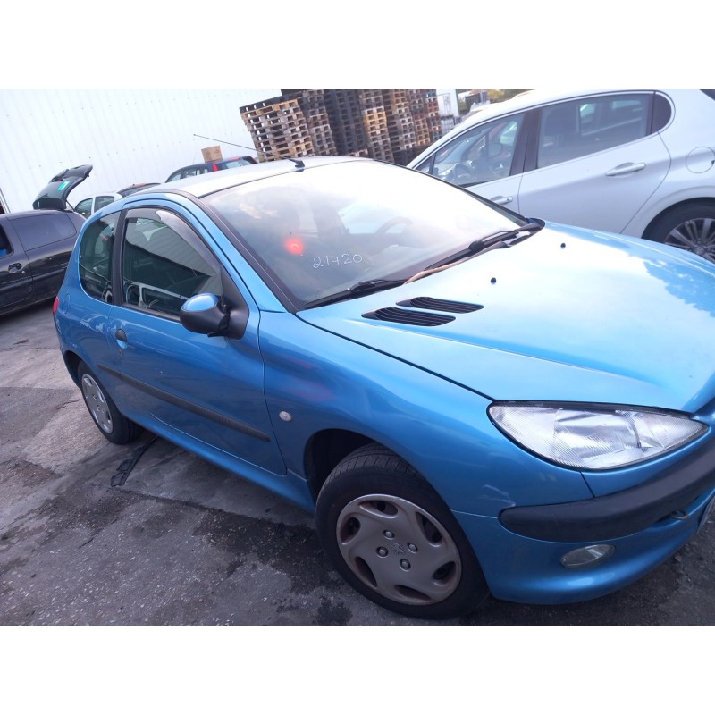 Parts breakdown for Peugeot 206 hatchback (2A/C) 1.9 D Diesel of the year 2001 with engine WJY (DW8B),WJZ (DW8)