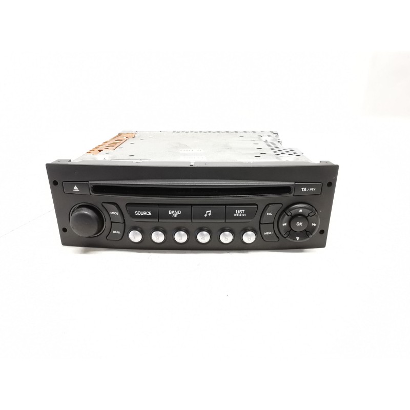 Recambio de sistema audio / radio cd para peugeot 207/207+ (wa_, wc_) 1.4 hdi referencia OEM IAM 96537896XT00  