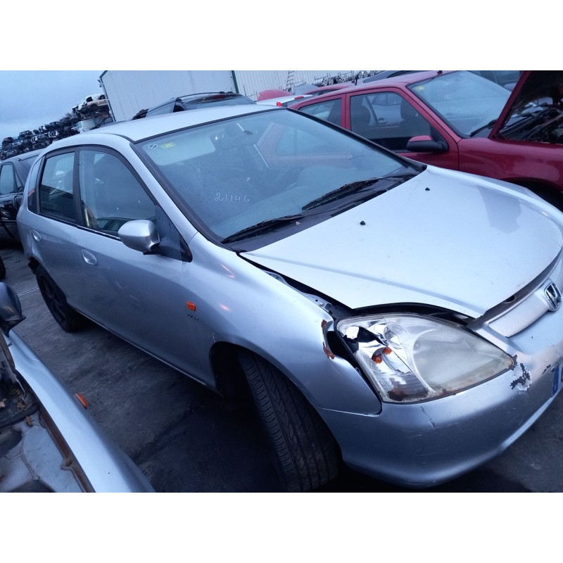 Aufschlüsselung der Teile für Honda CIVIC VII hatchback (eu, ep, ev) 1.6 i (EP2, EU8, EU6) Gasolina aus dem Jahr 2001 mit Motor D16V1,D16W7