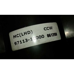 Recambio de motor calefaccion para hyundai accent (mc) referencia OEM IAM   