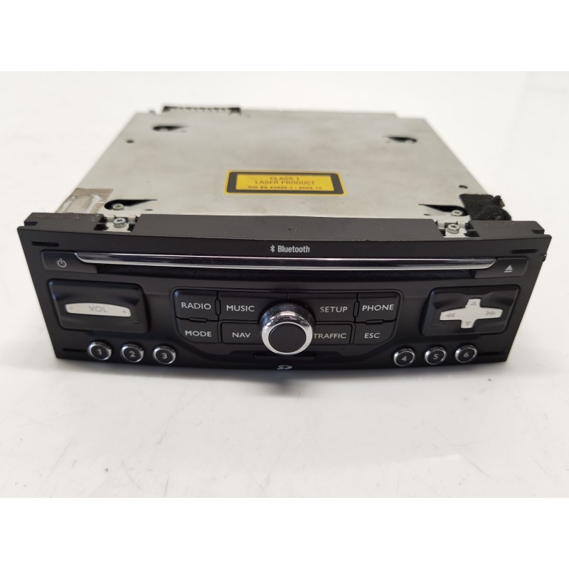 Recambio de sistema audio / radio cd para peugeot 3008 i monospace (0u_) 1.6 hdi referencia OEM IAM 96661984XT  