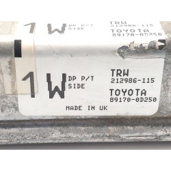Airbag control unit Toyota Yaris (_P9_) | Becerril Scrap Yard