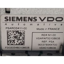 Audio system / CD radio CITROEN C2 (JM_) | Becerril Scrap Yard