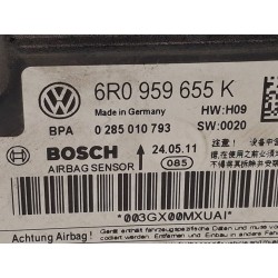 Airbag control unit Volkswagen Polo V (6R1, 6C1) | Becerril Scrap Yard