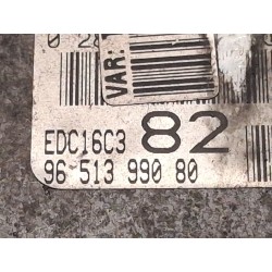 وحدة التحكم المحرك (UCE) Peugeot 206 hatchback (2A/C) | Desguace Becerril