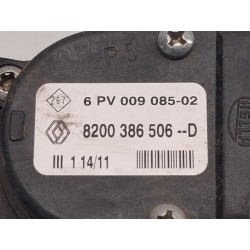 Recambio de potenciómetro pedal para dacia duster (hs_) 1.5 dci 4x4 (hsmc, hsmd) referencia OEM IAM 8200386506D  