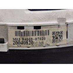 Instrument cluster KIA Picanto I (sa) | Becerril Scrap Yard