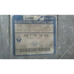 Recambio de centralita motor uce para renault kangoo (f/kc0) referencia OEM IAM HOM7700104956 7700111206 R040800123