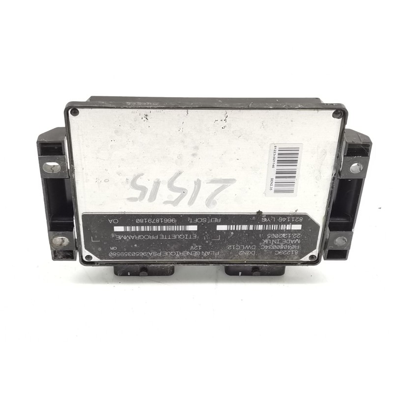 وحدة التحكم المحرك (UCE) CITROEN Berlingo / berlingo first monospace (MF_, GJK_, GFK_) | Desguace Becerril