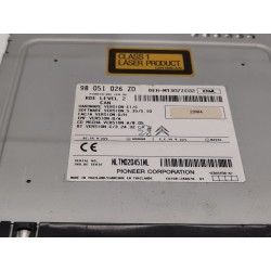 Recambio de sistema audio / radio cd para peugeot 208 i (ca_, cc_) 1.0 referencia OEM IAM 98051026ZD  