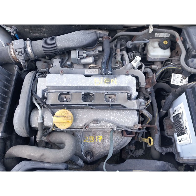 Recambio de motor completo para opel astra g hatchback (t98) 1.8 16v (f08, f48) referencia OEM IAM Z18XE  